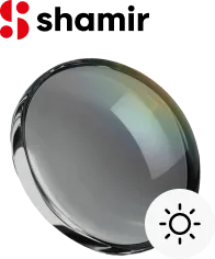 Линза для очков Shamir Altolite 1.67 AS SunMax Glacier (GREY), 1 шт