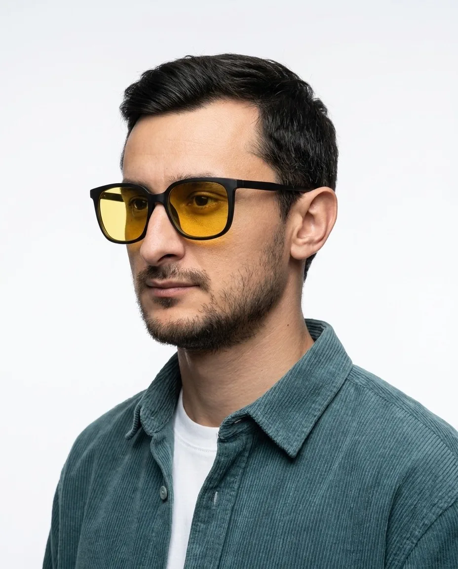 Оправа с 5 насадками Optik U 9813 C1 - пятая насадка на лице