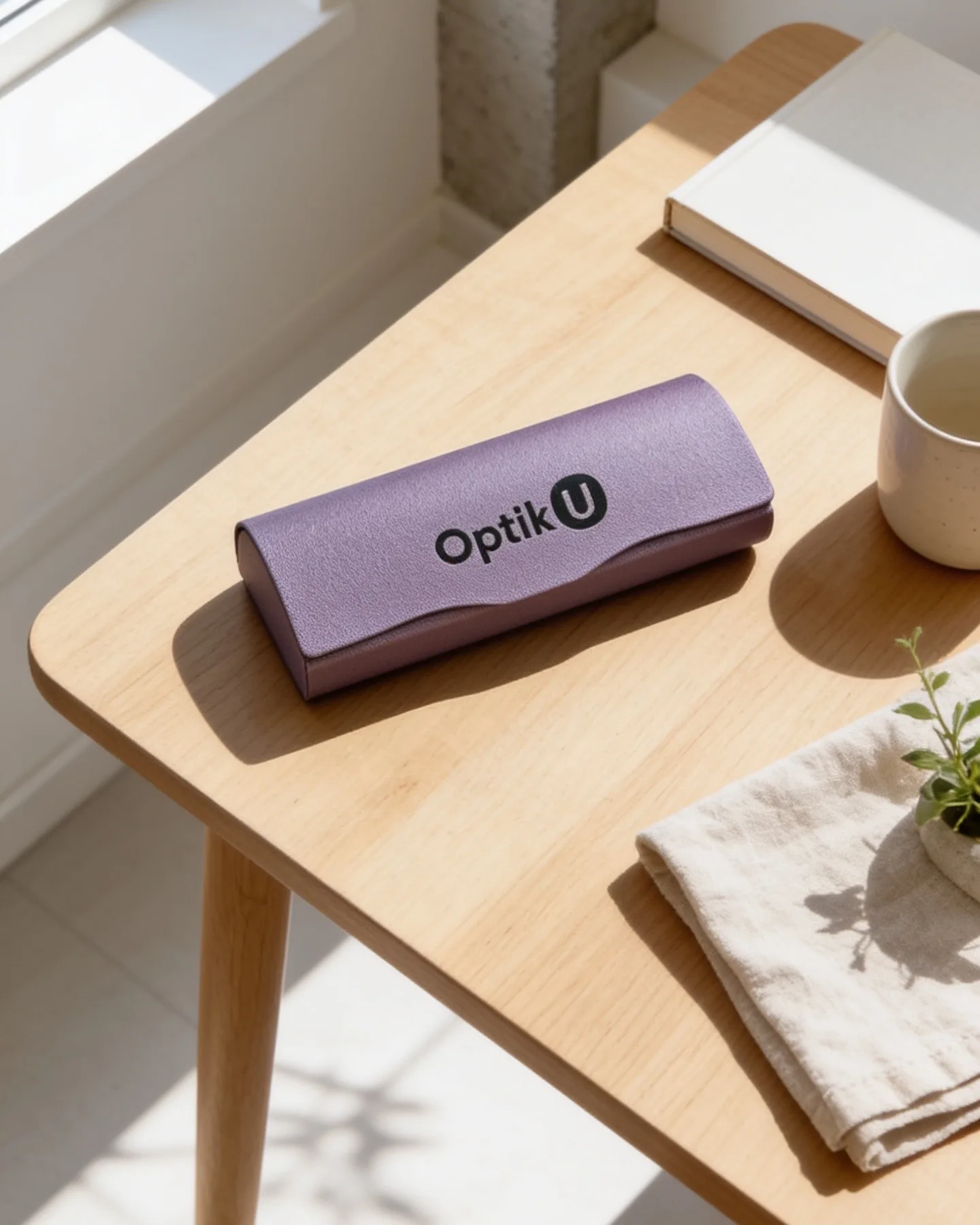 Футляр Optik U полусфера гладкий фиолетовый - 2