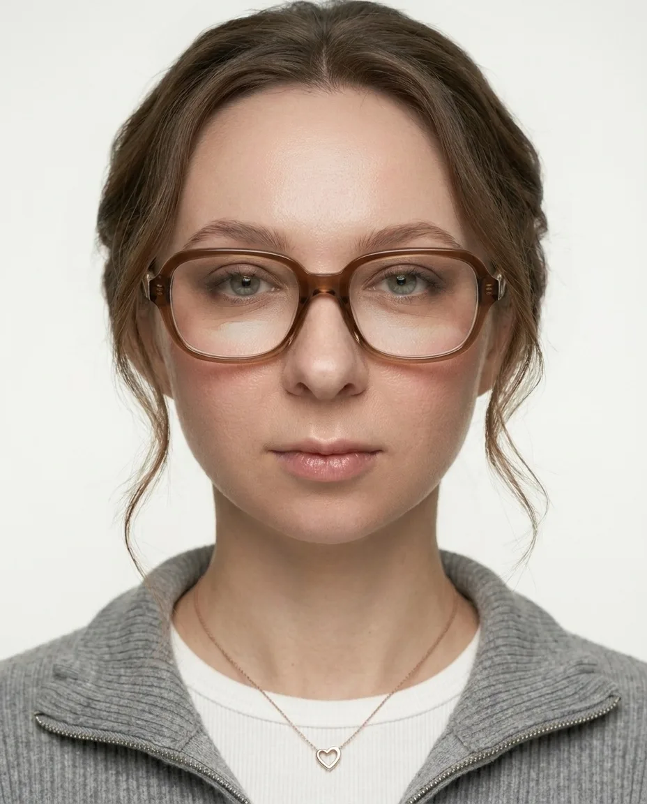 Оправа для очков Optik U TB 5749 C4 - на лице, фронтальный ракурс