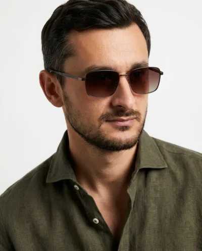 Солнцезащитные очки Optik U 0430 коричневые