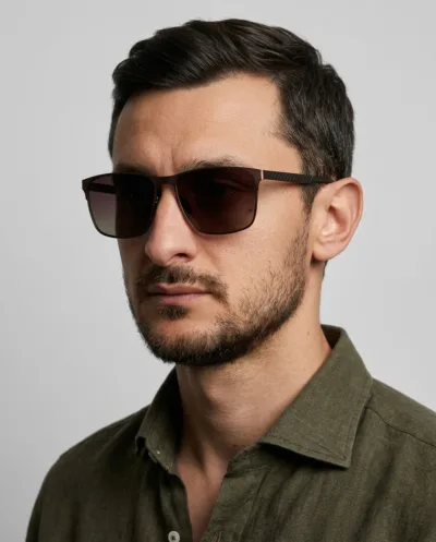 Солнцезащитные очки Optik U 8966 коричневые