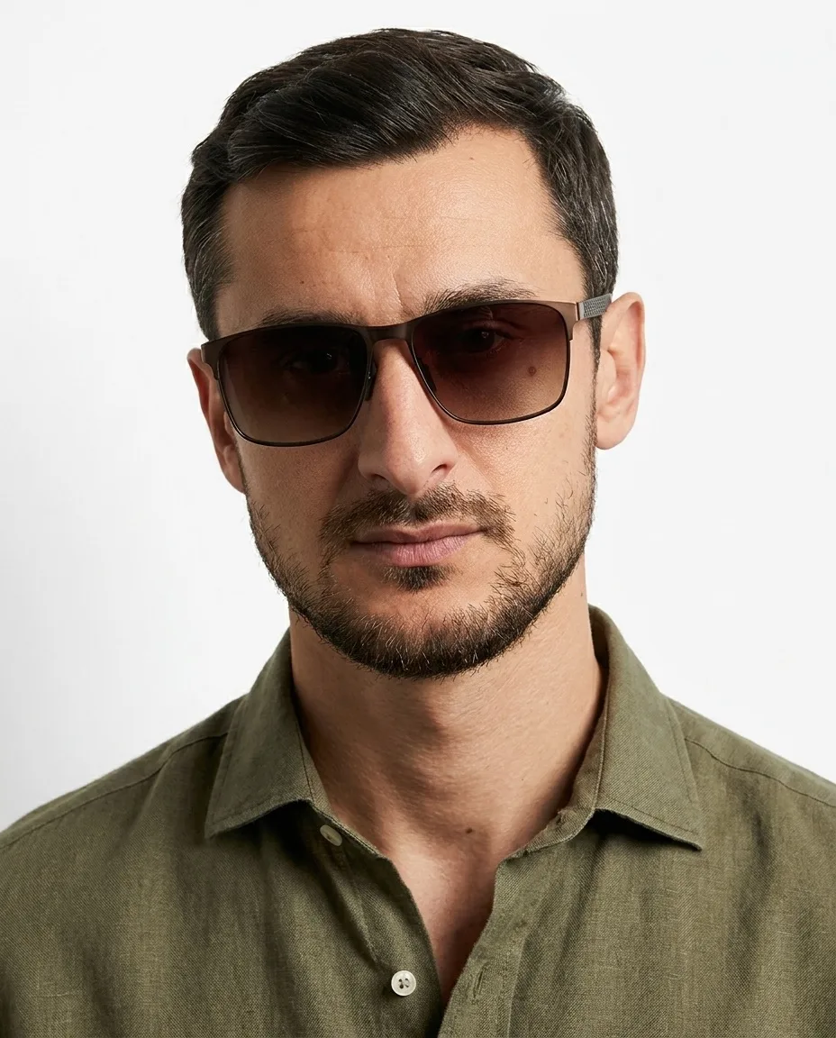 Солнцезащитные очки Optik U 8966 коричневые